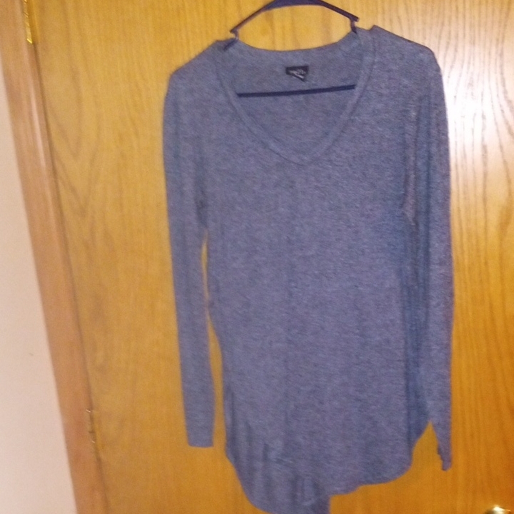 Rue21 Charcoal Long Sleeve Top